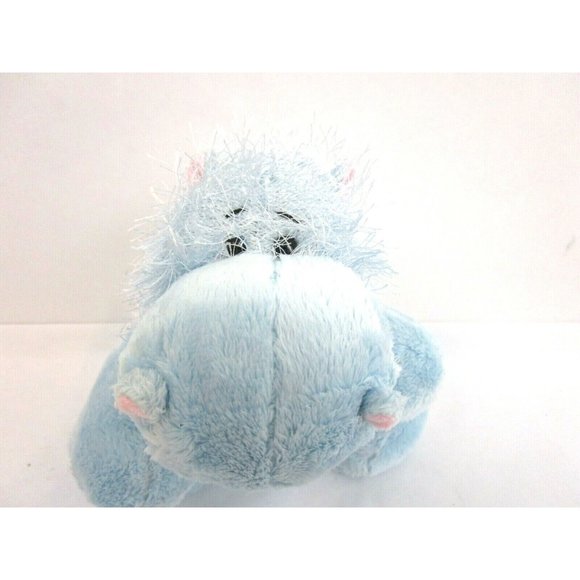 Blue Hippo Hippopotamus 8" Ganz Webkinz Shaggy Plush Stuffed HM009 No Code EUC - Picture 7 of 11